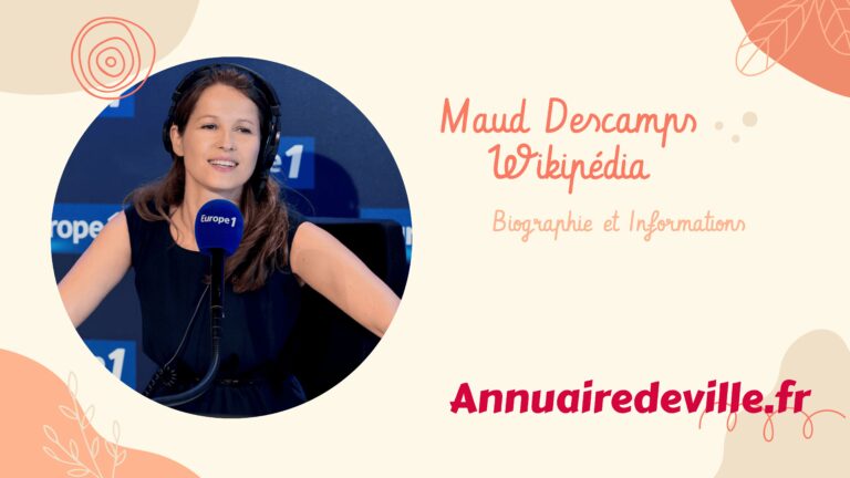 Maud Descamps Wikipédia : Biographie et Informations