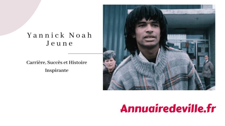 Yannick Noah Jeune : Carrière, Succès et Histoire Inspirante